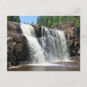Gooseberry Falls, North Shore, Minnesota Postcard