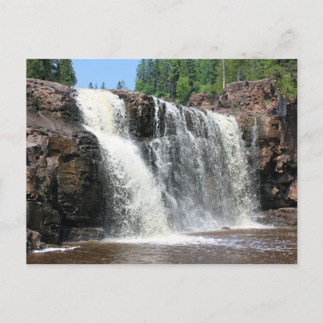 Gooseberry Falls, North Shore, Minnesota Postcard (Front)