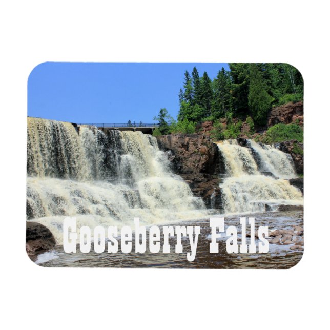 Gooseberry Falls State Park, Minnesota Magnet (Horizontal)