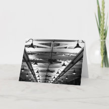 Gooseneck Lights - Folded Card - Blank Inside