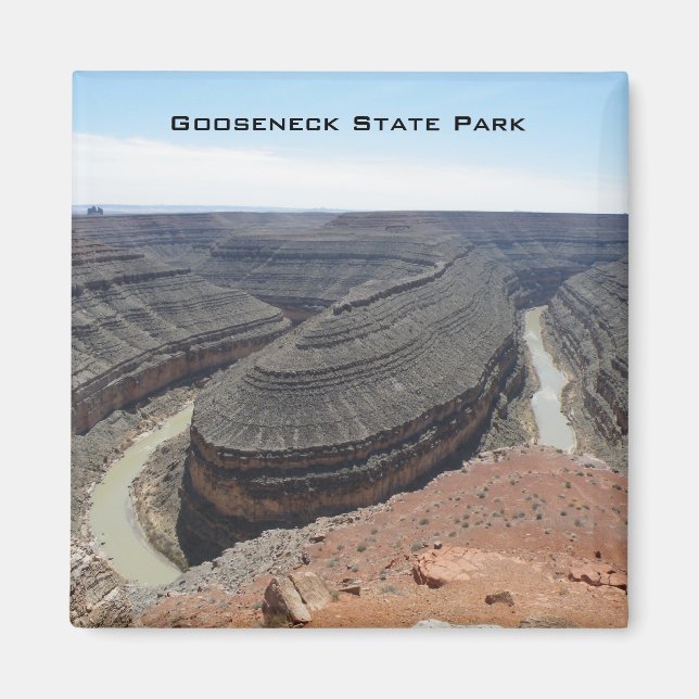 Gooseneck State Park Magnet (Front)