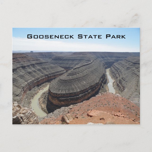 Gooseneck State Park Postcard (Front)