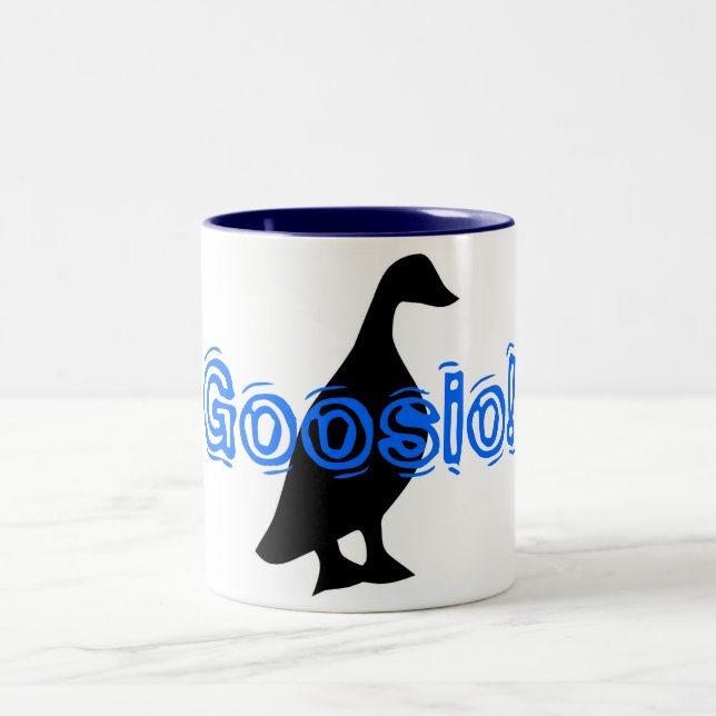 Goosio! Two-Tone Coffee Mug (Center)