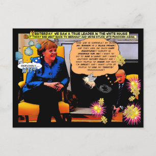 GOP and Pinocchio Postcard