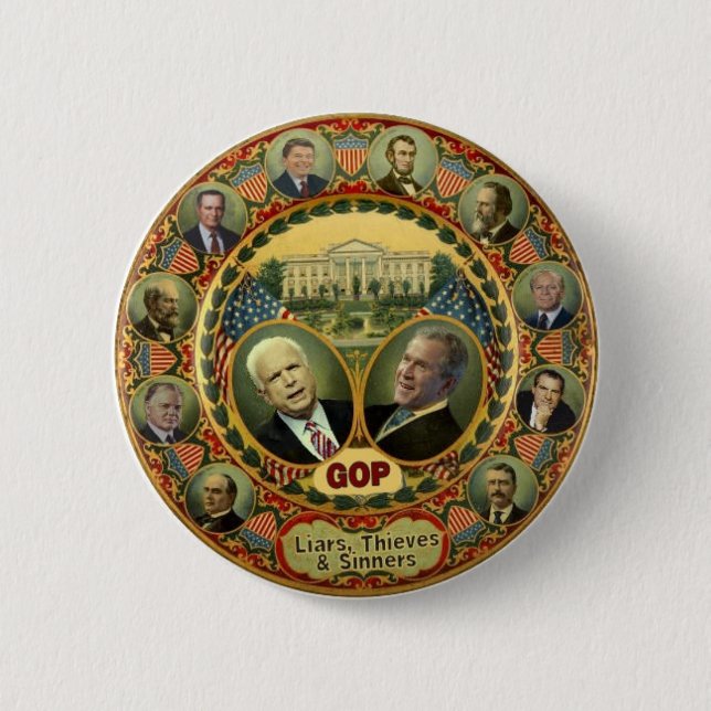 GOP button (Front)