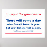 GOP Congress Your Dishonor Will Remain Cheney