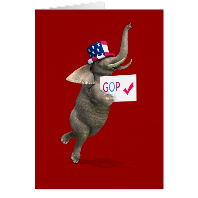 GOP Elephant (Front)