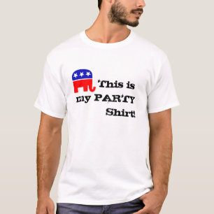 gop elephant, This is my PARTY ... T-Shirt