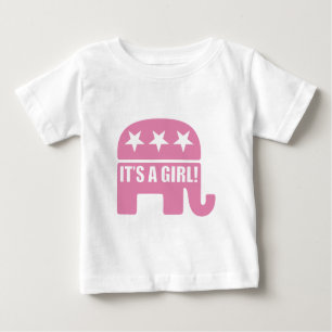 GOP "It's A Girl" Toddler T-shirts
