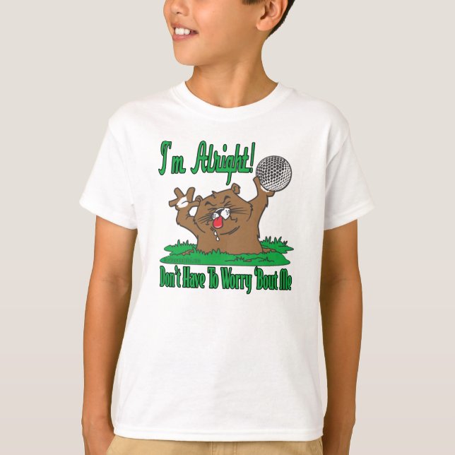 Gopher and the Golfball T-Shirt (Front)