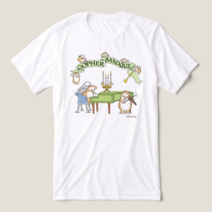 GOPHER BAROQUE by Sandra Boynton T-Shirt Tri-Blend Shirt