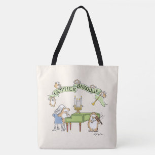 GOPHER BAROQUE by Sandra Boynton Tote Bag