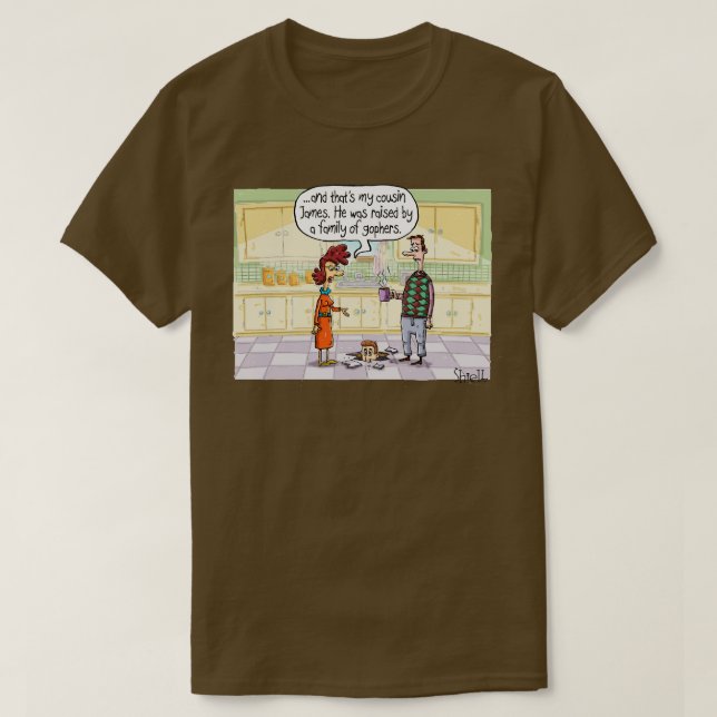 Gopher Cousin T-Shirt (Design Front)