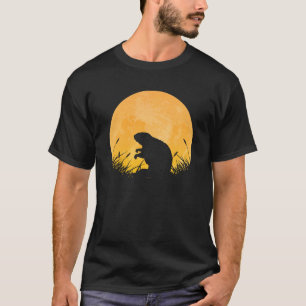 Gopher Easy Halloween Outfit Rodent Animal Moon Co T-Shirt