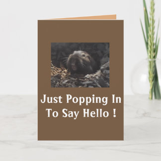 Gopher Greeting (Card) Card