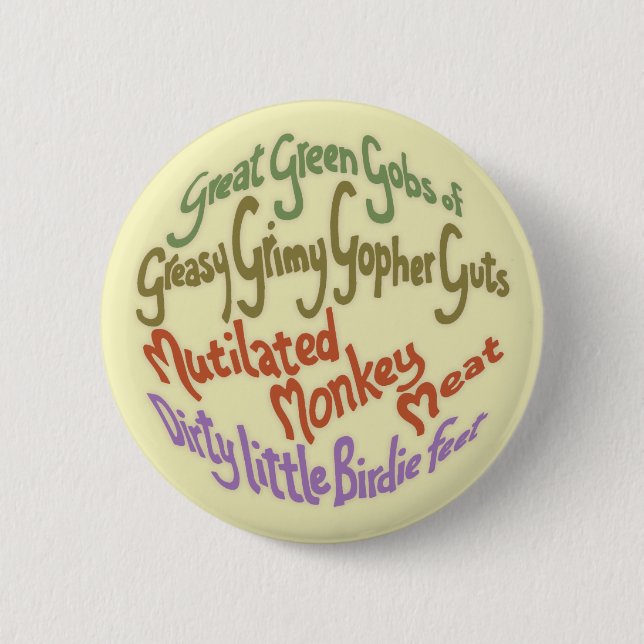 Gopher Guts 6 Cm Round Badge (Front)