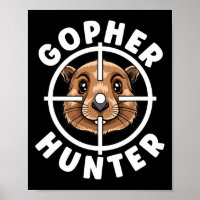 Gopher Hunter Crosshairs Trap Hunting
