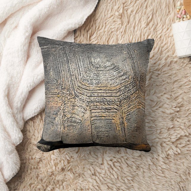 Gopher Tortoise Shell Design Cushion (Blanket)