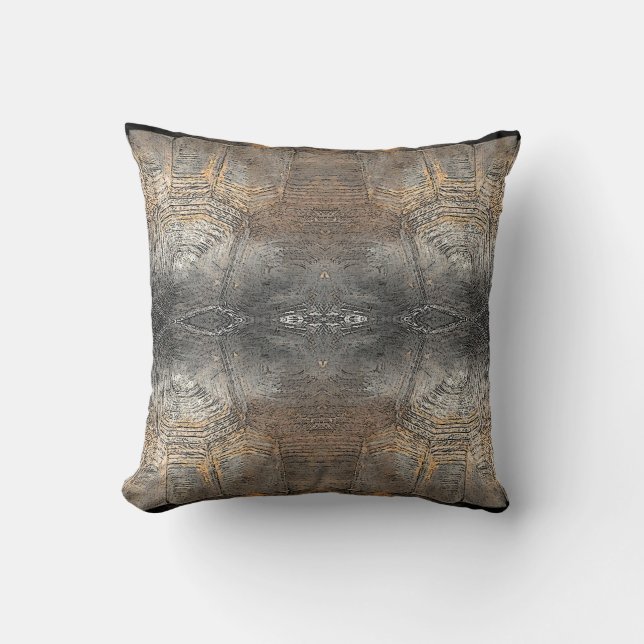 Gopher Tortoise Shell Pattern Cushion (Front)