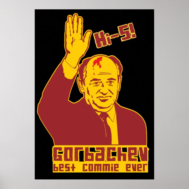 Gorbachev hi-5! Poster (Front)