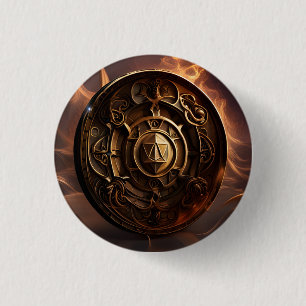 Gorby Token: 1 Bardo Buck 3 Cm Round Badge