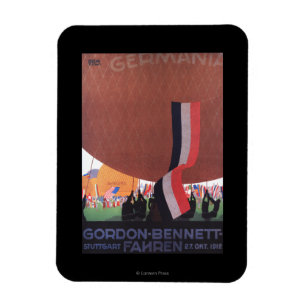 Gordon Bennett Hot-Air Balloon Race Magnet