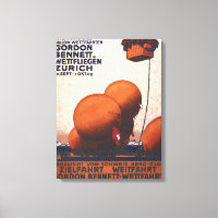 Gordon Bennett Hot-Air Balloon Race Poster