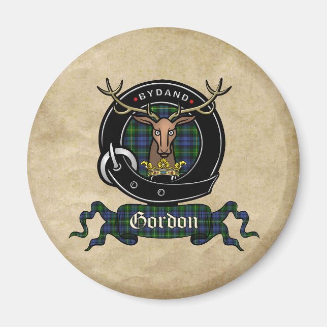 Gordon Clan Badge Magnet (Front)