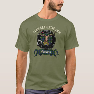 Gordon Clan Badge Personalised T-Shirt