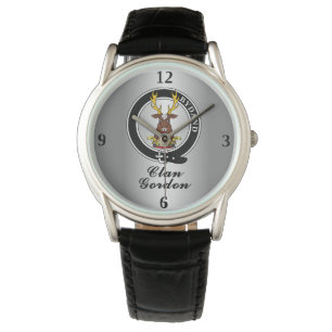 Gordon Clan Badge Personalized Watch