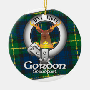 Gordon Clan Ceramic Tree Decoration