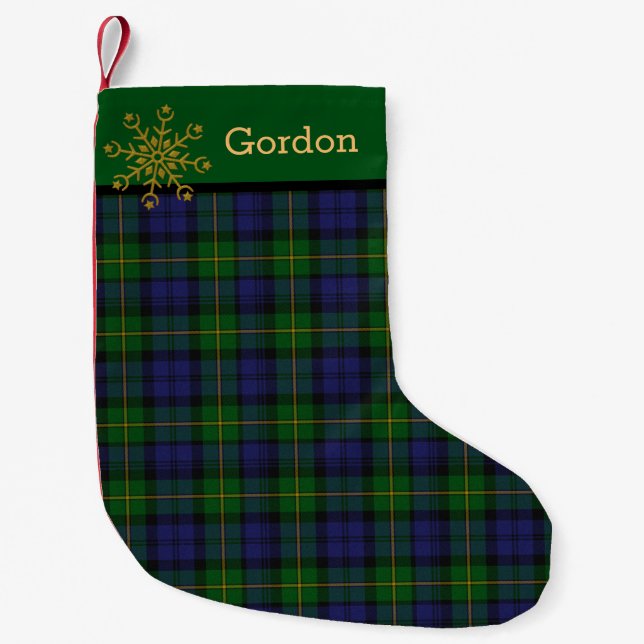 Gordon Clan Custom Christmas Stocking (Front)