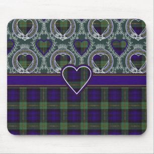 Gordon clan Plaid Scottish tartan Mouse Pad