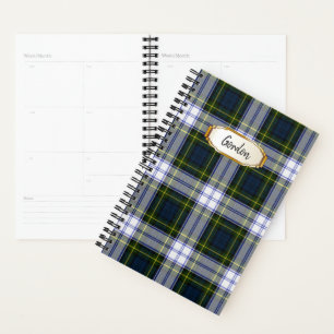 Gordon Dress Tartan Plaid Planner