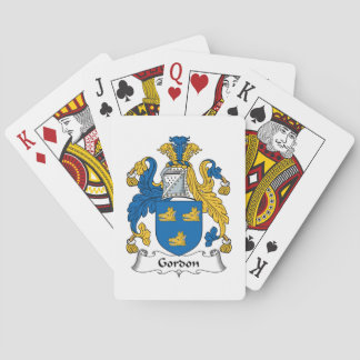 Gordon Family Crest Playing Cards