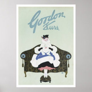Gordon Furs Poster