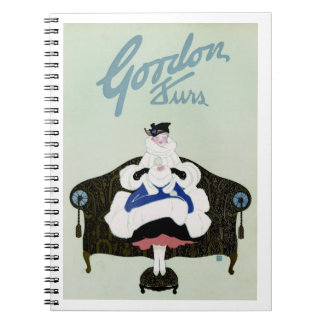 Gordon Furs Spiral Notebook