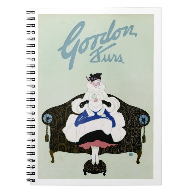 Gordon Furs Spiral Notebook (Front)
