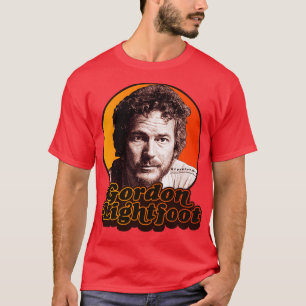 Gordon Lightfoot Retro Folk Rock Icon T-Shirt