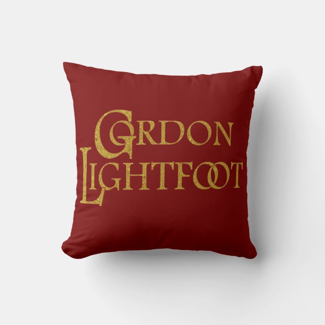 Gordon Lightfoot | Tribute to the Legendary  Cushion (Front)