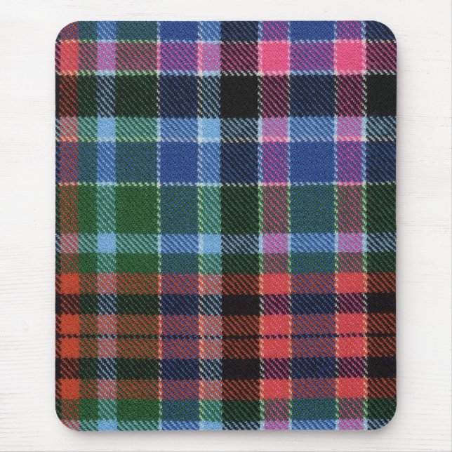 Gordon Red Ancient Tartan Mousepad (Front)
