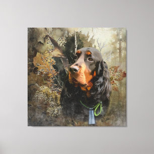 Gordon Setter  Canvas Print
