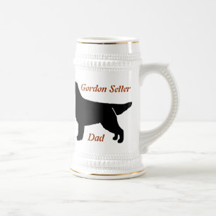 Gordon Setter Dad Ceramic Stein