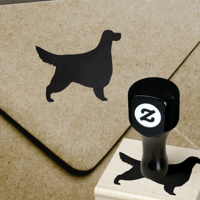 Gordon Setter Dog Breed Silhouette Rubber Stamp (Creator Uploaded)