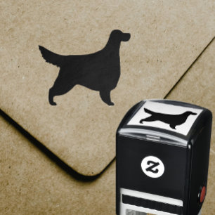 Gordon Setter Dog Breed Silhouette Self-inking Stamp