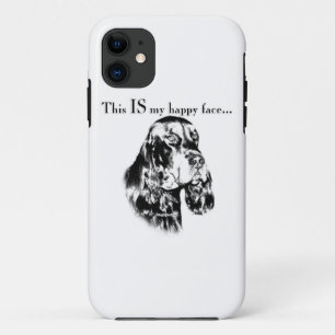 Gordon Setter Happy Face Case-Mate iPhone Case