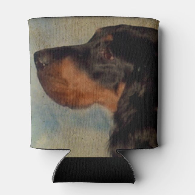 Gordon Setter Head Can Cooler (Back)