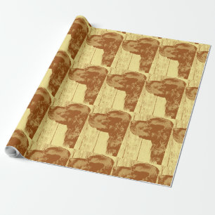 Gordon Setter Head Wrapping Paper
