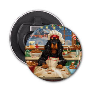 Gordon Setter Holiday Baking: Festive Christmas Bottle Opener