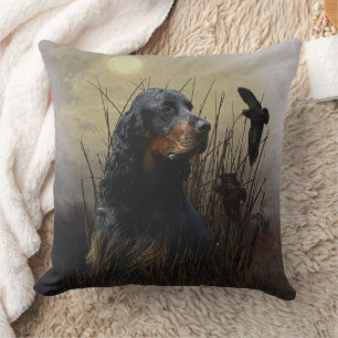 Gordon Setter , Hunting companion     Cushion